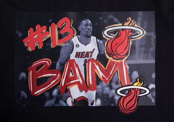 Bam Adebayo Pro Standard Yearbook Tee Unisex Tee Pro Standard   