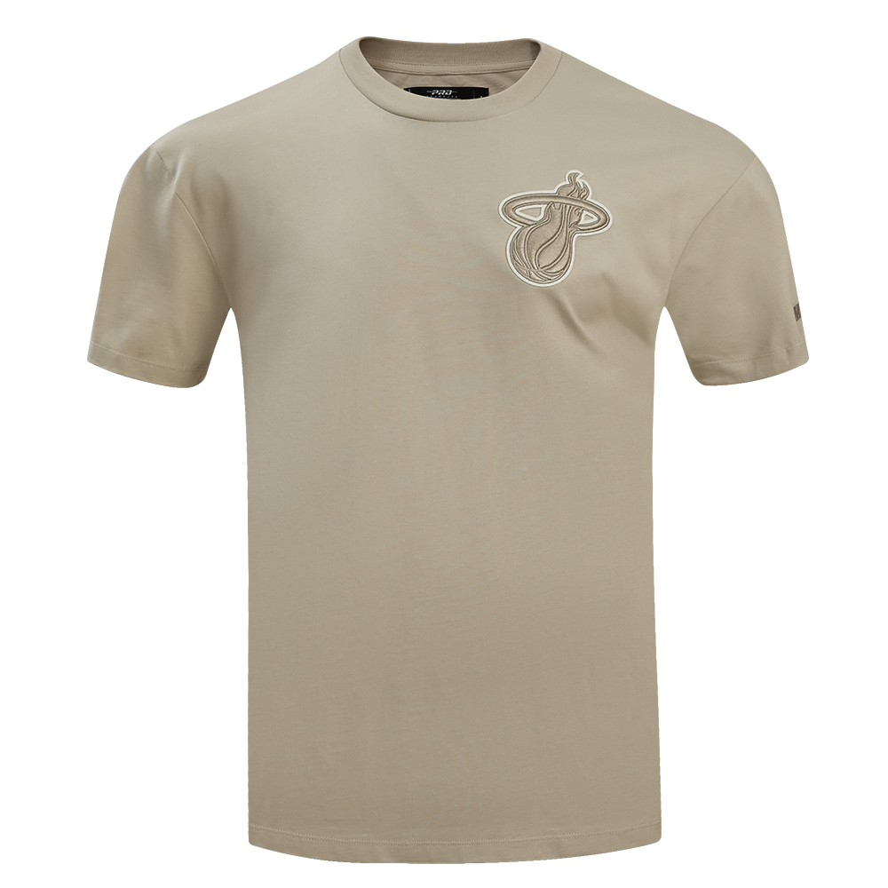 Pro Standard Miami HEAT Taupe Tee Men's Tee Pro Standard   