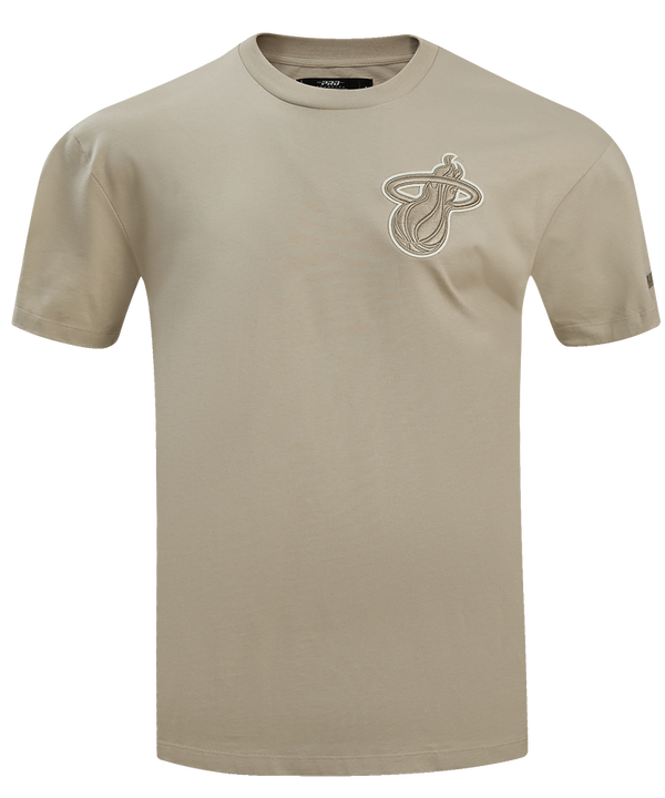 Pro Standard Miami HEAT Taupe Tee Men's Tee Pro Standard   