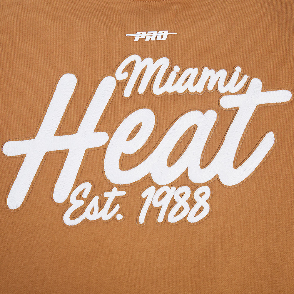 Pro Standard Miami HEAT Paint the City Crewneck Men's Crewneck Sweater Pro Standard   