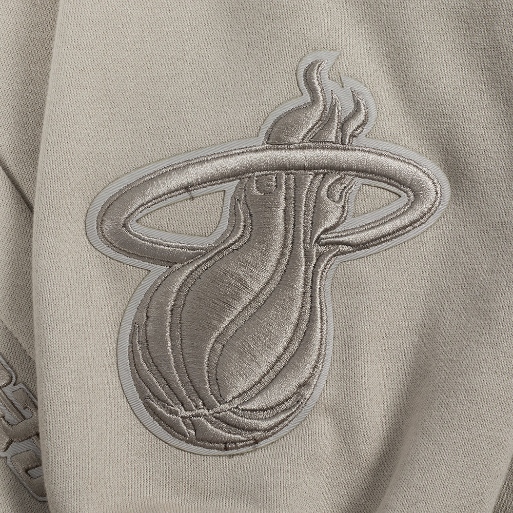 Pro Standard Miami HEAT Wingspan Taupe Hoodie Men's Hoodie Pro Standard   