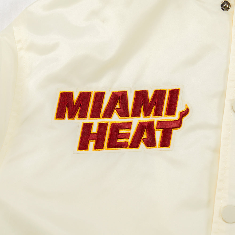 Pro Standard Miami HEAT Satin Jacket Men's Jacket Pro Standard   