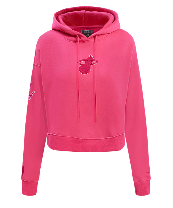 Pro Standard Miami HEAT Women's Crop Hoodie Women's Hoodie Pro Standard   