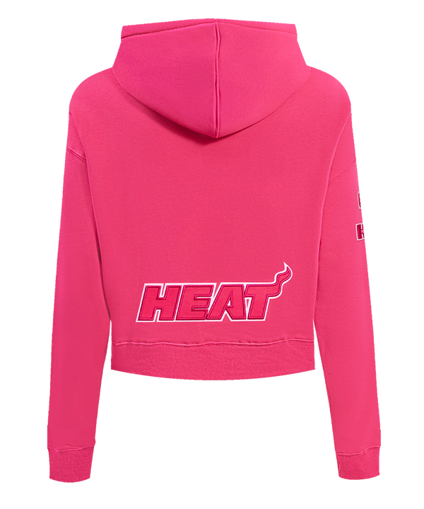 Pro Standard Miami HEAT Women's Crop Hoodie Women's Hoodie Pro Standard   