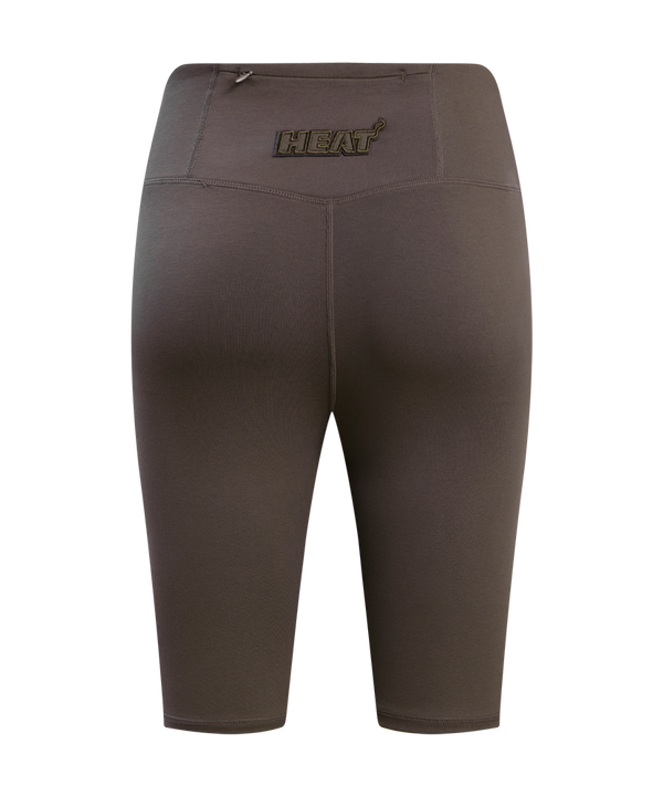 Pro Standard Miami HEAT Women's Taupe Biker Shorts WOMENSSHORTS Pro Standard   