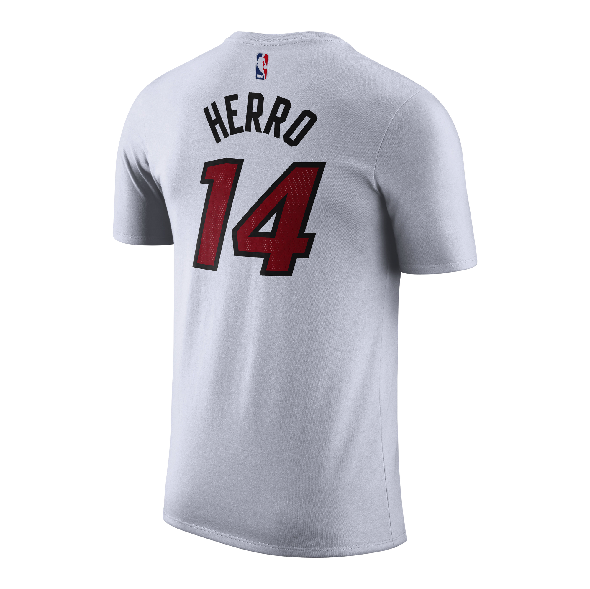 Tyler Herro Nike Miami HEAT Association White Name & Number Youth Tee Youth Tee Nike