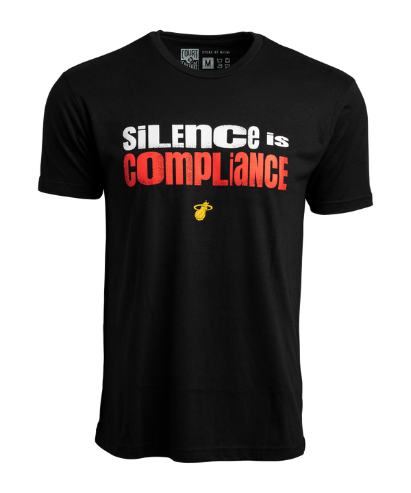 Court Culture Silence Is Compliance Men's Tee Men's Tee Court Culture   