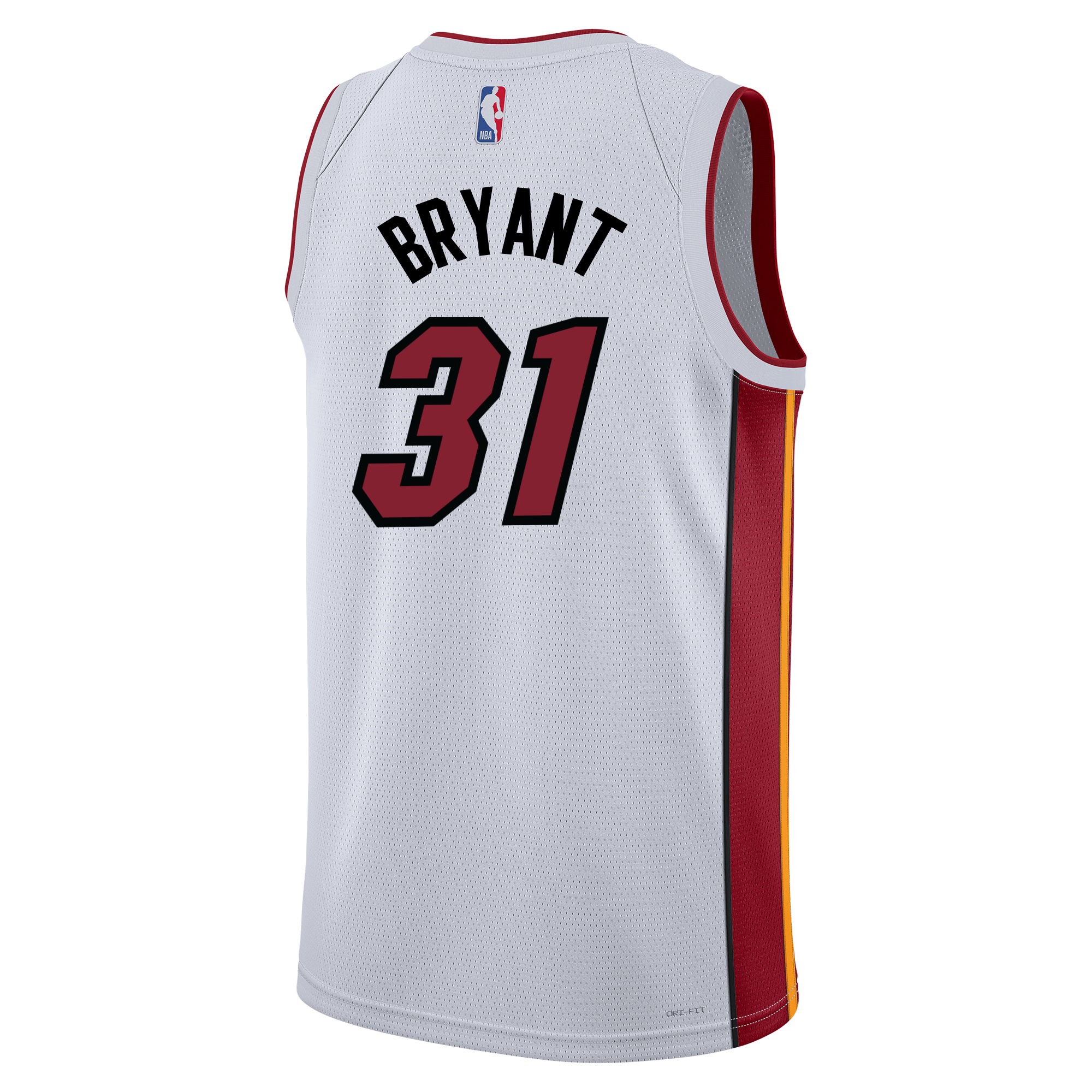 Thomas Bryant Nike Miami HEAT Association White Swingman Jersey MENS JERSEYS NIKE   