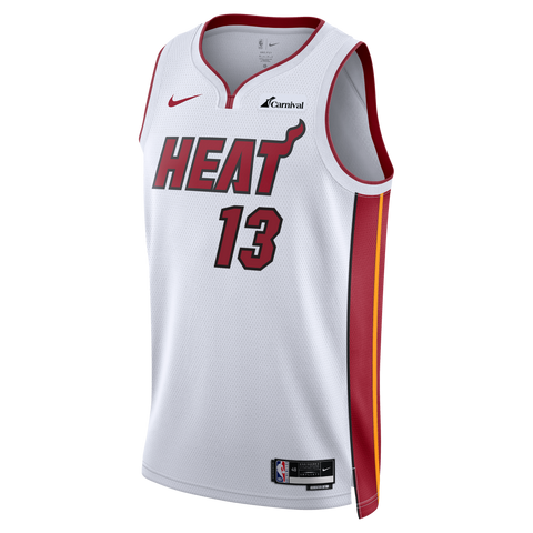 Men's Miami Heat Dwyane Wade #3 White 19-20 Swingman Jersey - City