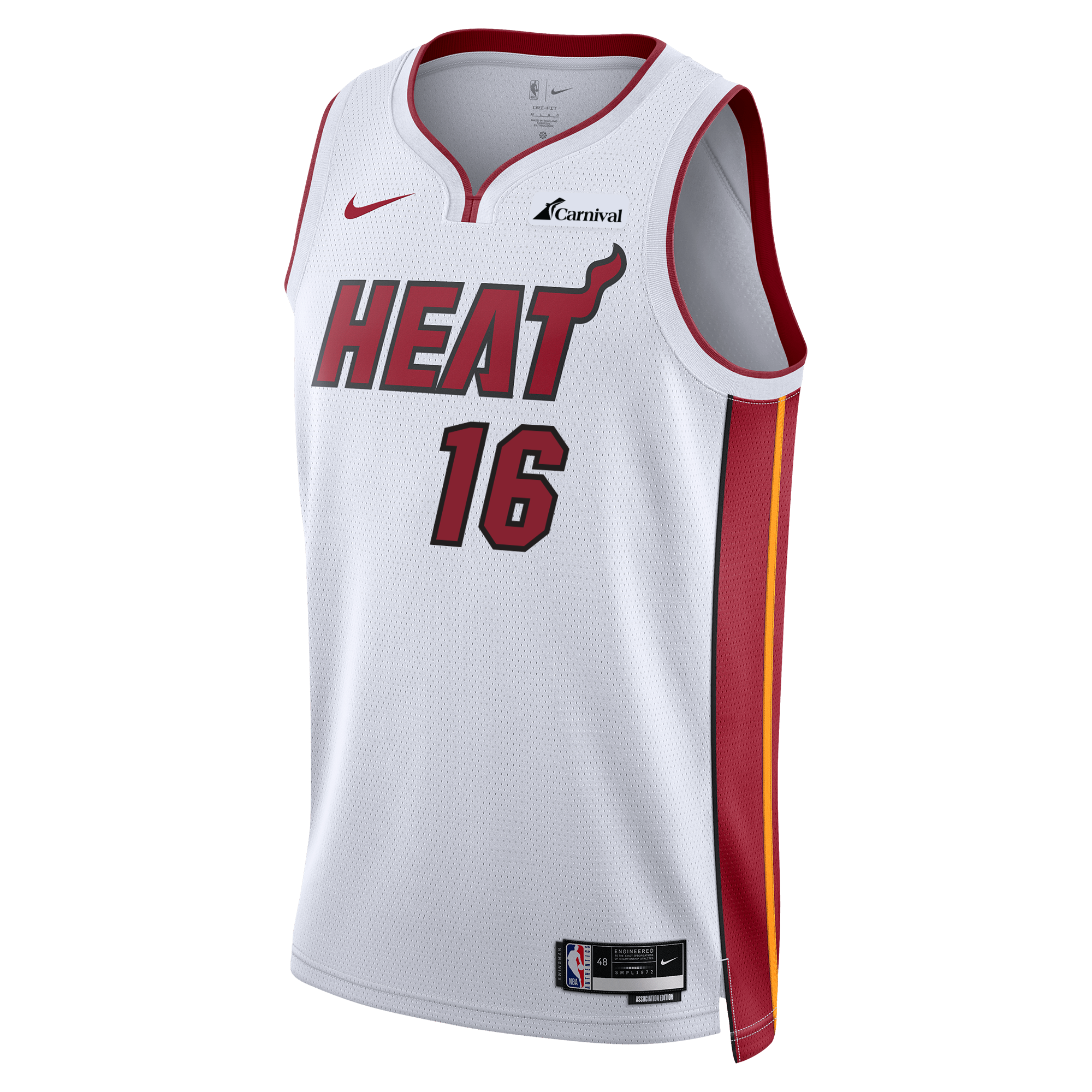 Bam Ado Nike Miami Heat Mashup Black Swingman Jersey Custom