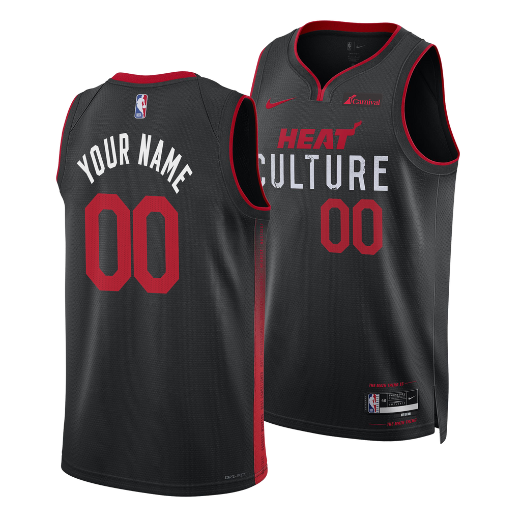 Personalized Nike HEAT Culture Swingman Jersey – Miami HEAT Store