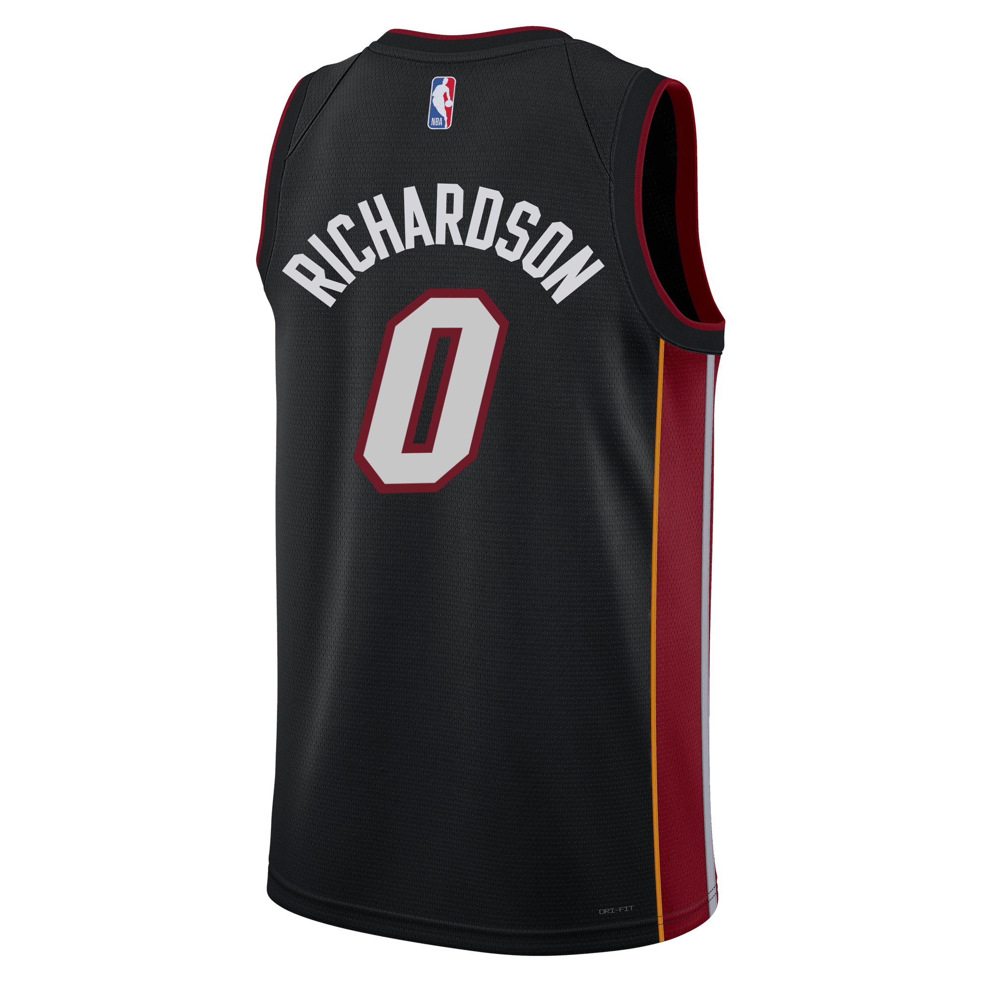 Josh Richardson Nike Miami HEAT Icon Black Swingman Jersey Men's Jersey Nike   