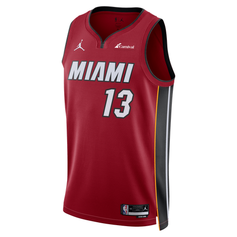 BAM Ado Nike Miami Mashup Vol. 2 Newborn Jersey in White, Size: 6-9 Mo | Miami Heat