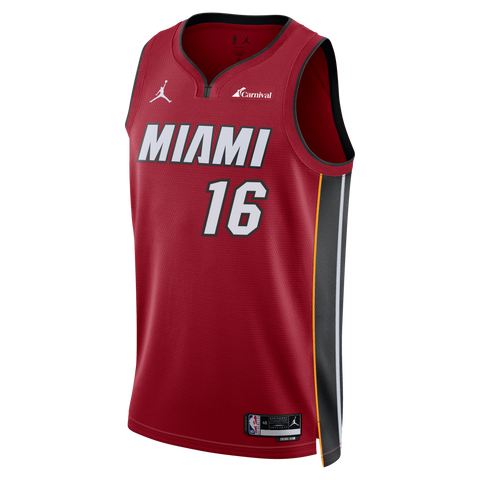 Caleb Martin Signed Throwback Miami Heat Jersey Size L In Person JSA  CERTIFIED