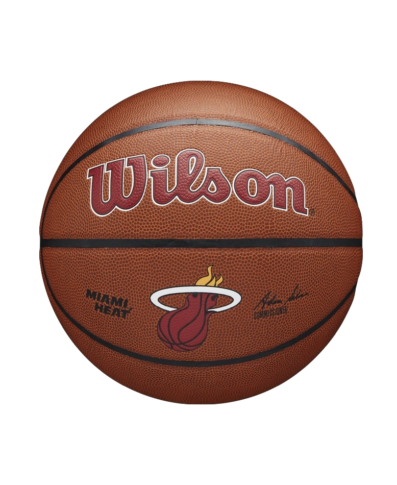 Wilson Miami HEAT Composite Basketball Novelties Wilson   