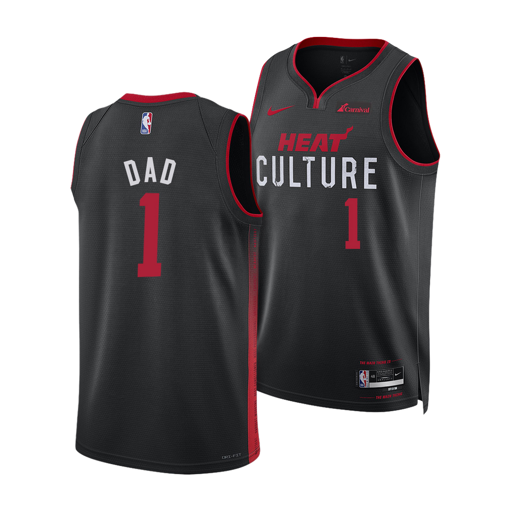 #1 Dad Nike HEAT Culture Swingman Jersey MENS JERSEYS NIKE    - featured image