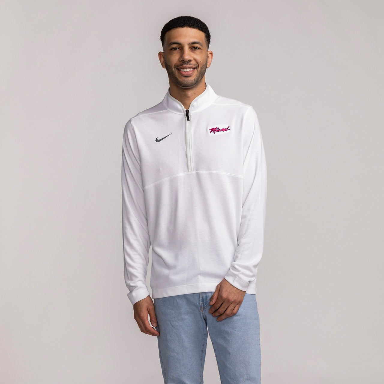 Nike Miami HEAT Original Vice Quarter Zip Men's Jacket Nike