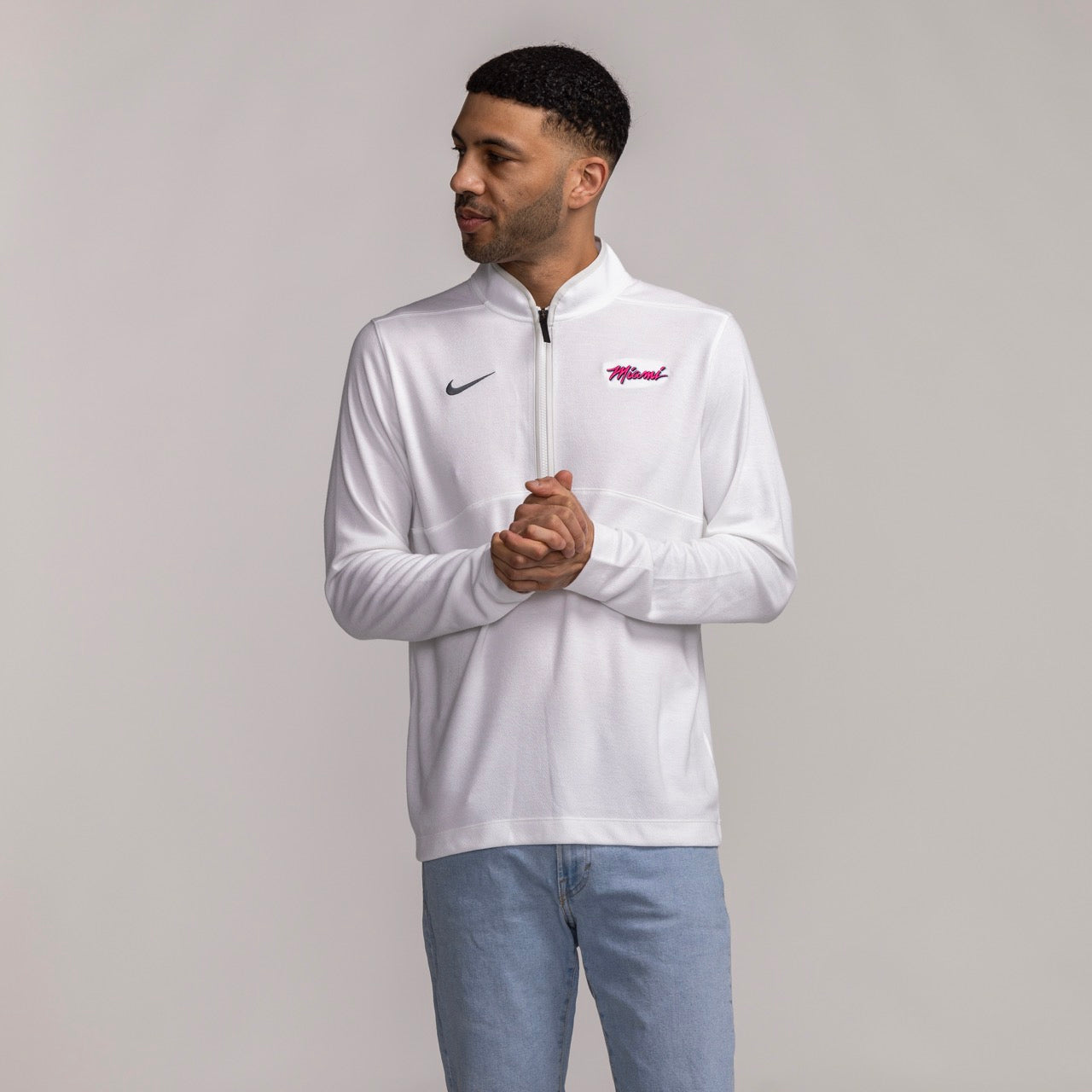 Nike Miami HEAT Original Vice Quarter Zip Men's Jacket Nike