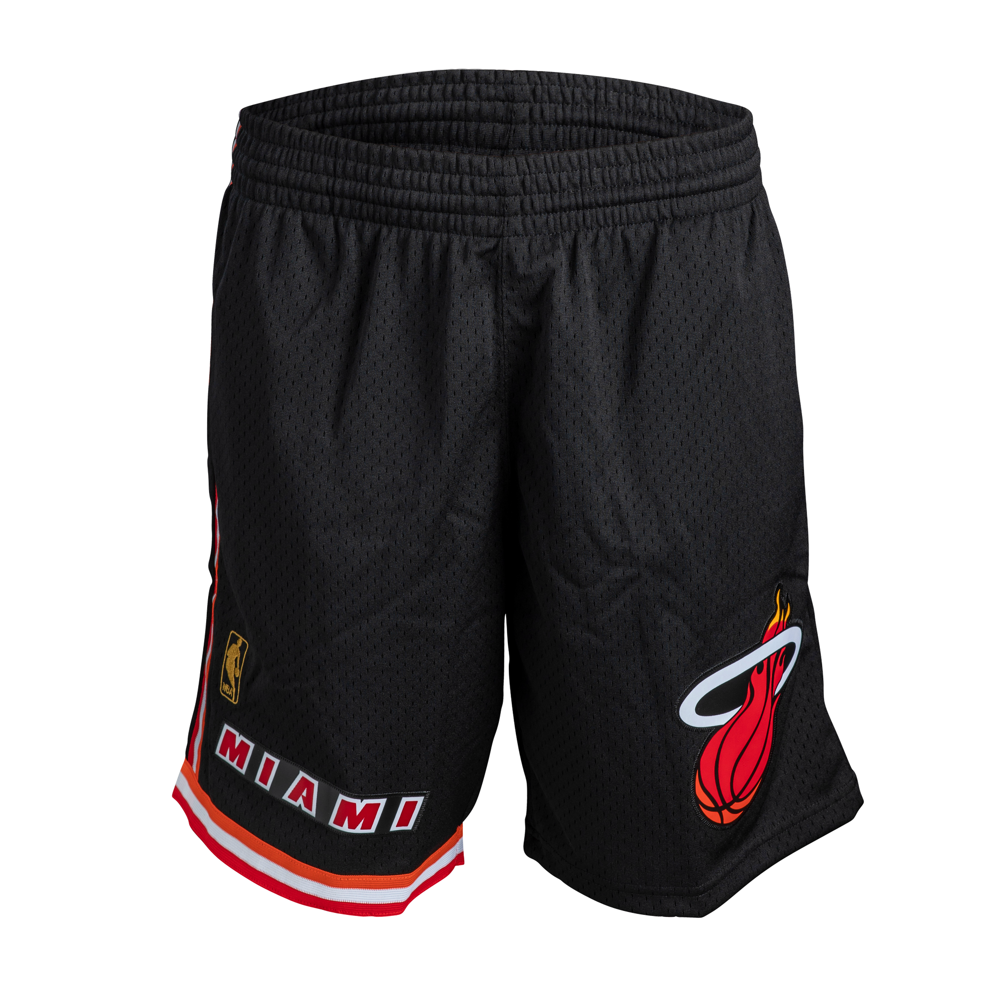 Mitchell & Ness Miami HEAT Swingman Shorts Black Men's Shorts Mitchell & Ness