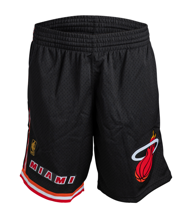 Mitchell & Ness Miami HEAT Swingman Shorts Black Men's Shorts Mitchell & Ness