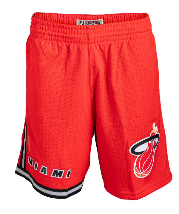 Mitchell & Ness Miami HEAT Swingman Shorts Red Men Shorts Mitchell & Ness   