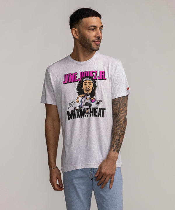 Jaime Jaquez Jr. Homage Original Vice Caricature Tee Men's Tee Homage