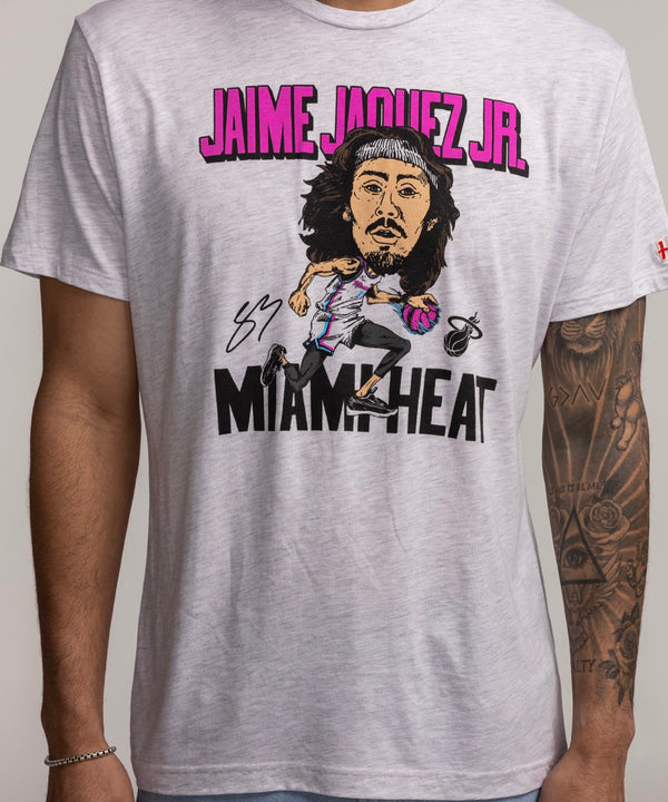 Jaime Jaquez Jr. Homage Original Vice Caricature Tee Men's Tee Homage