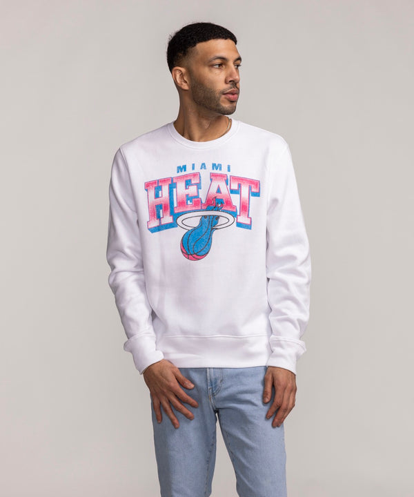 '47 Brand Miami HEAT Original Vice Spotlight Crewneck