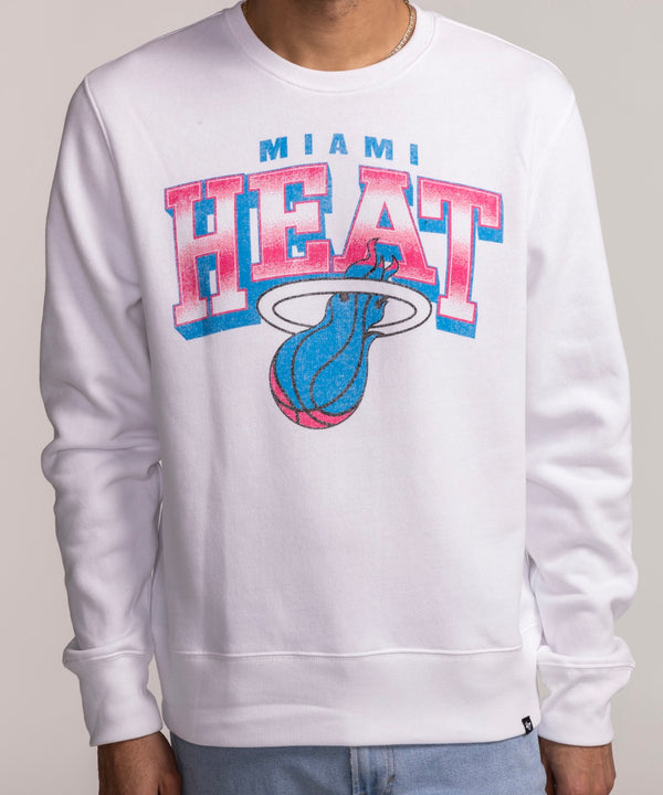 '47 Brand Miami HEAT Original Vice Spotlight Crewneck