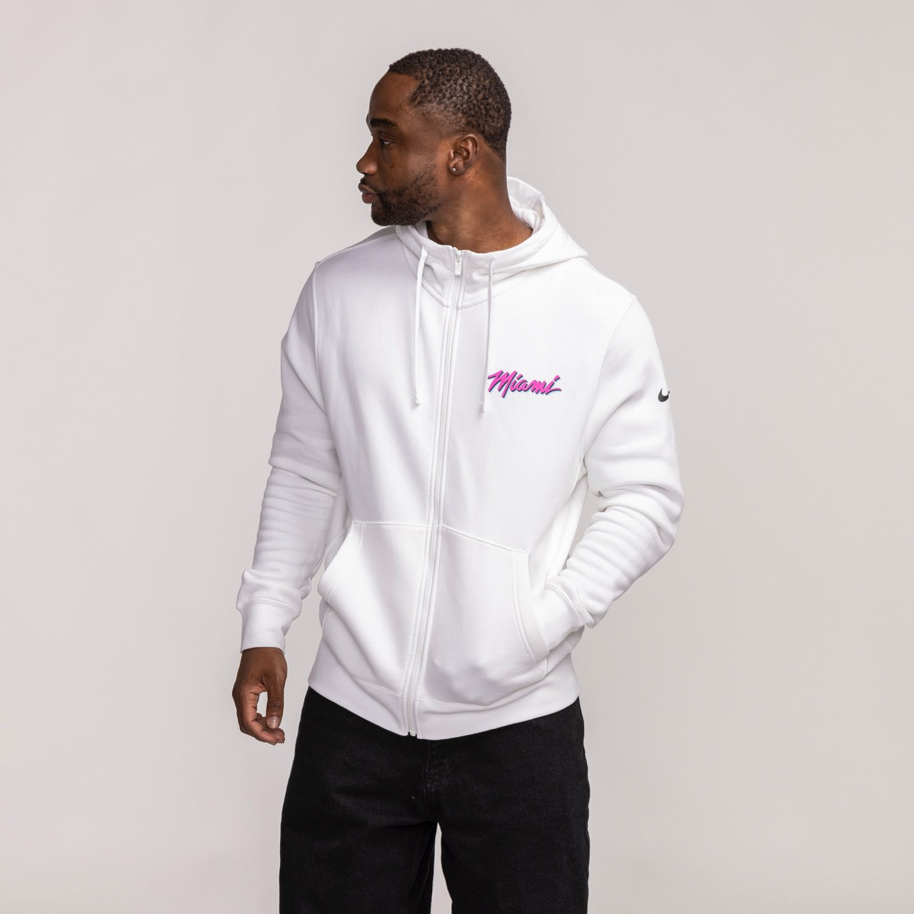 Nike Miami HEAT Original Vice Full Zip Hoodie Men's Hoodie Nike