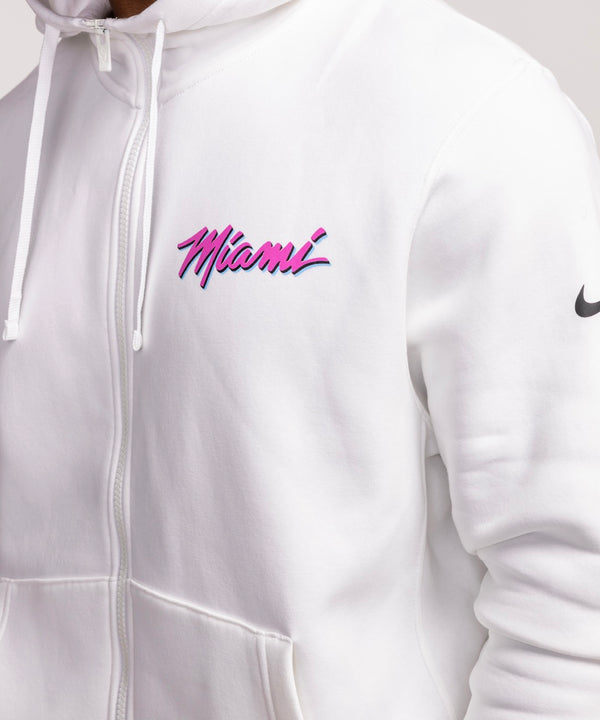 Nike Miami HEAT Original Vice Full Zip Hoodie Men's Hoodie Nike