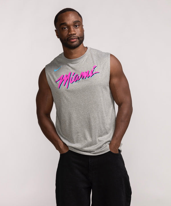 Nike Miami HEAT Original Vice Wordmark Tank Men's Tee Nike