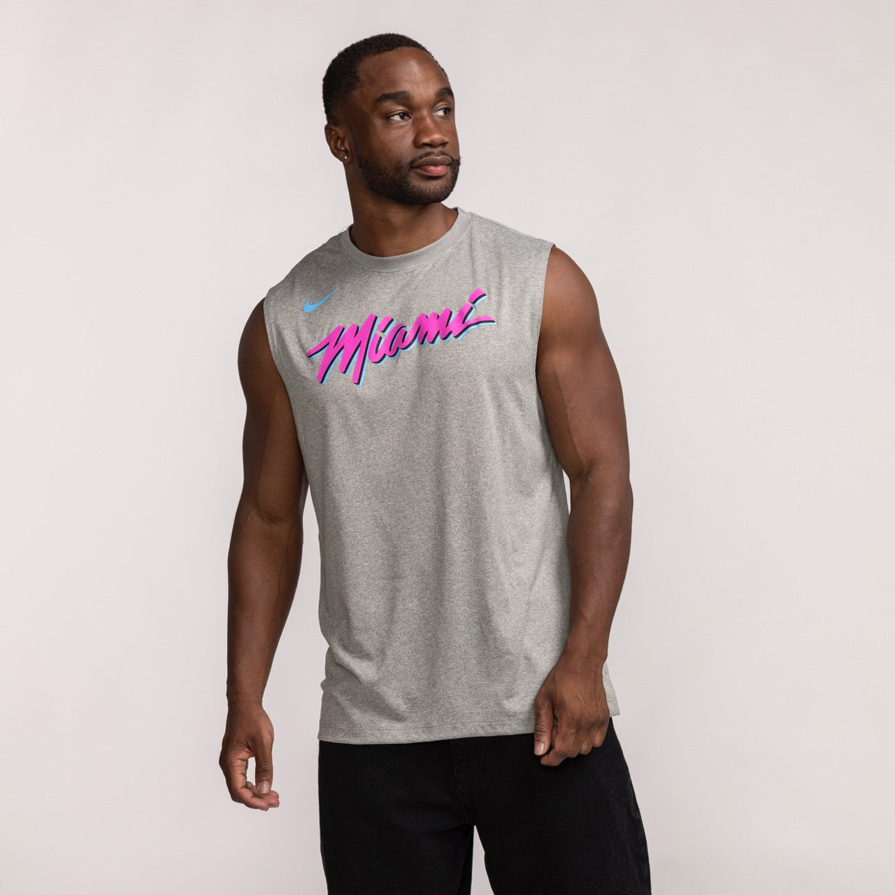 Nike Miami HEAT Original Vice Wordmark Tank Men's Tee Nike