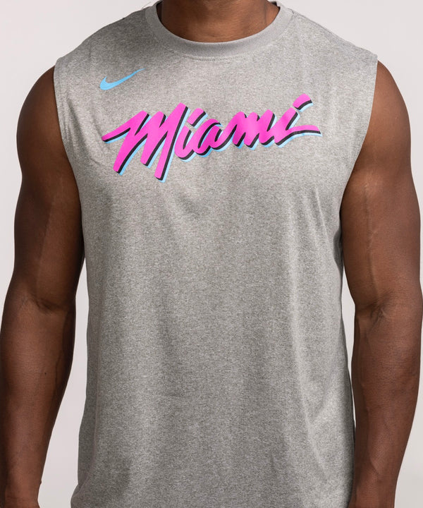 Nike Miami HEAT Original Vice Wordmark Tank Men's Tee Nike