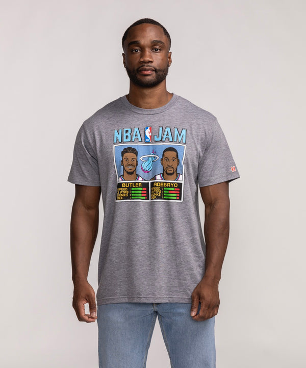 Jimmy Butler & Bam Adebayo Original Vice NBA Jam Tee Men's Tee Homage