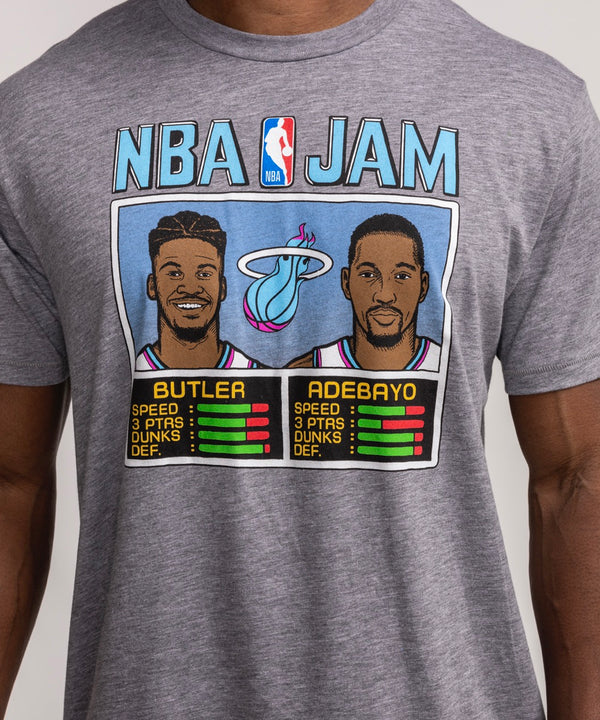 Jimmy Butler & Bam Adebayo Original Vice NBA Jam Tee Men's Tee Homage