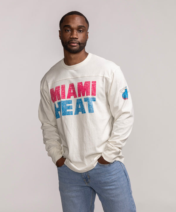 '47 Brand Miami HEAT Original Vice Long Sleeve Tee