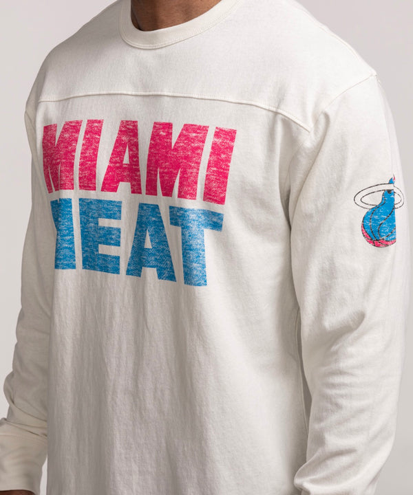 '47 Brand Miami HEAT Original Vice Long Sleeve Tee