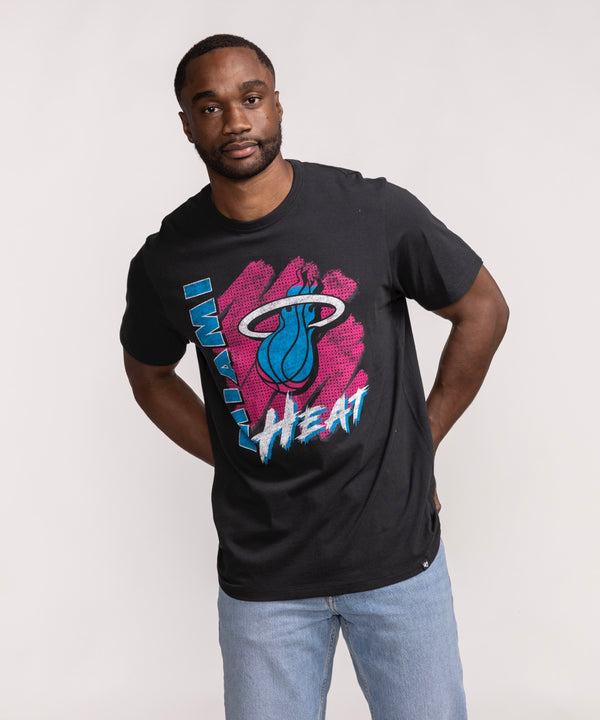 '47 Brand Miami HEAT Original Vice Front Row Tee Men's Tee '47 Brand