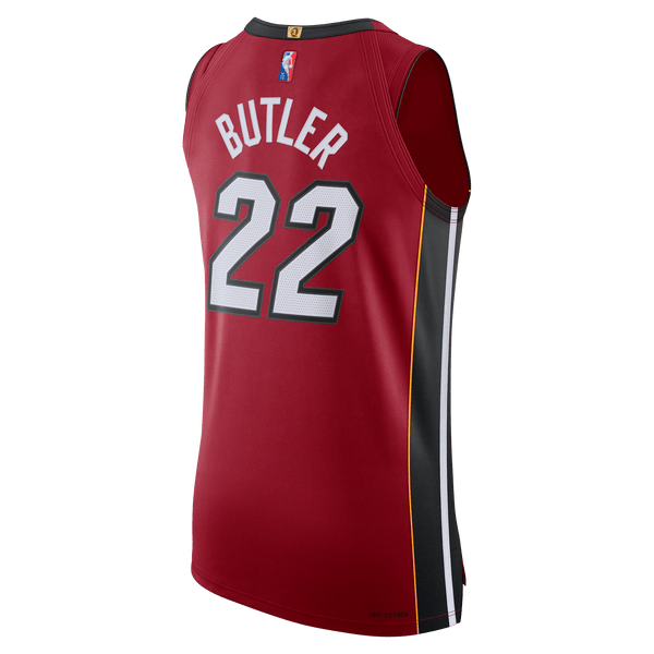 Jimmy Butler Nike Jordan Brand Statement Red Authentic Jersey – Miami ...