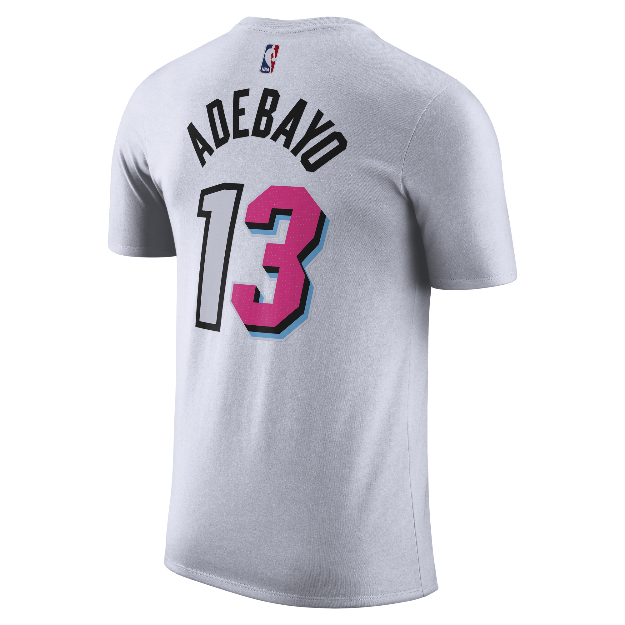 Bam Adebayo Nike Miami Mashup Vol. 2 Name & Number Tee Men's Tee Nike