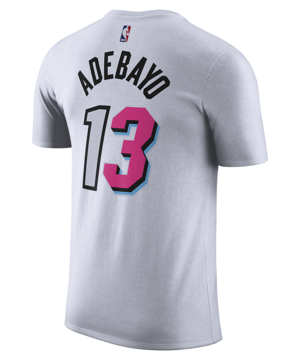 Bam Adebayo Nike Miami Mashup Vol. 2 Name & Number Tee Unisex Tee Nike   