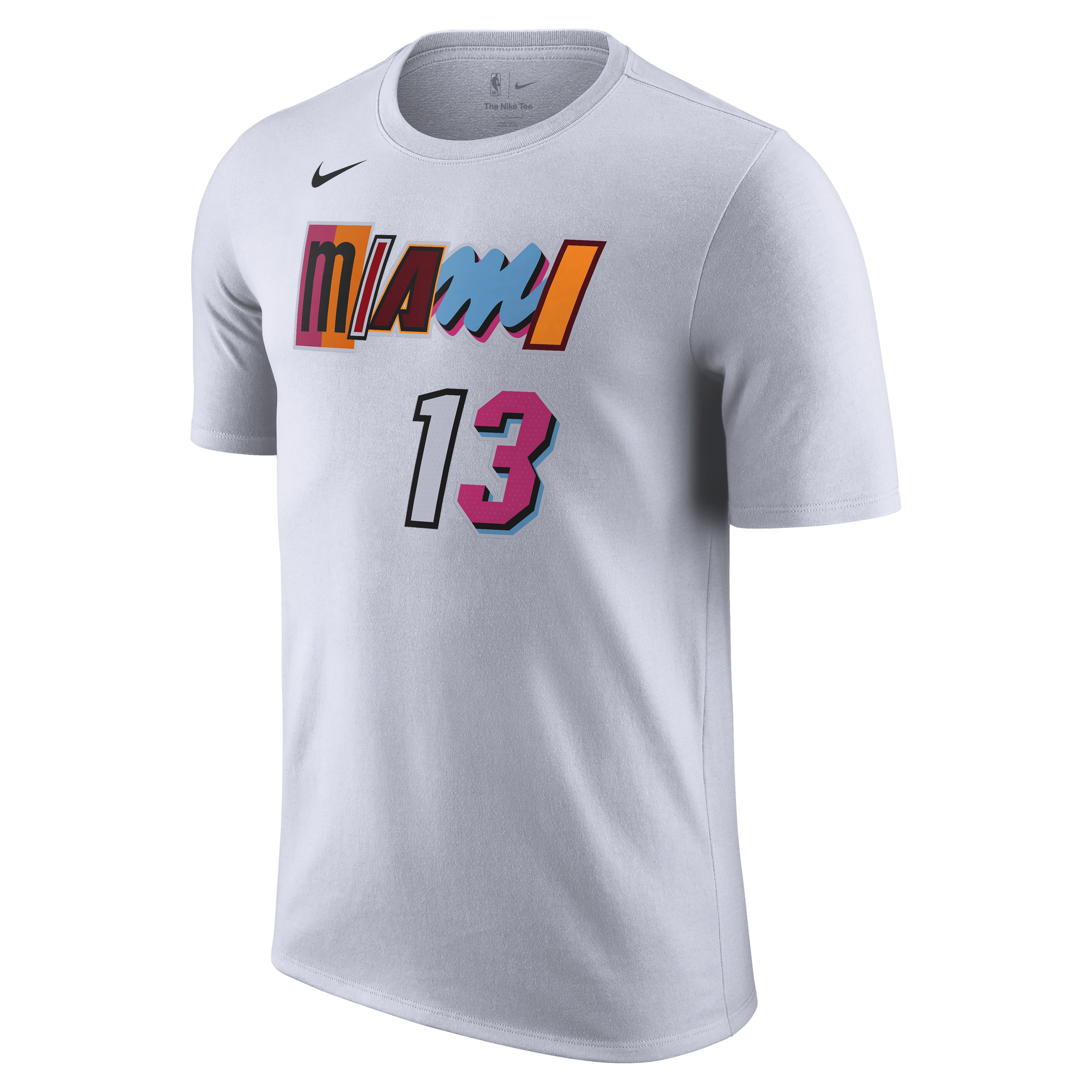 Bam Adebayo Nike Miami Mashup Vol. 2 Name & Number Tee Men's Tee Nike