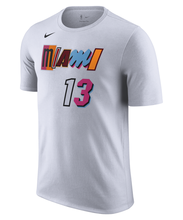 Bam Adebayo Nike Miami Mashup Vol. 2 Name & Number Tee Unisex Tee Nike   