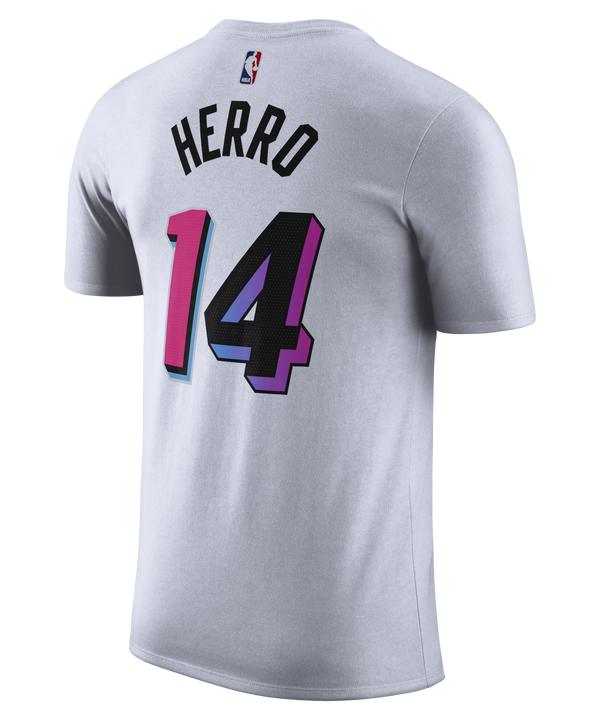 Tyler Herro Nike Miami Mashup Vol. 2 Name & Number Tee Unisex Tee Nike   