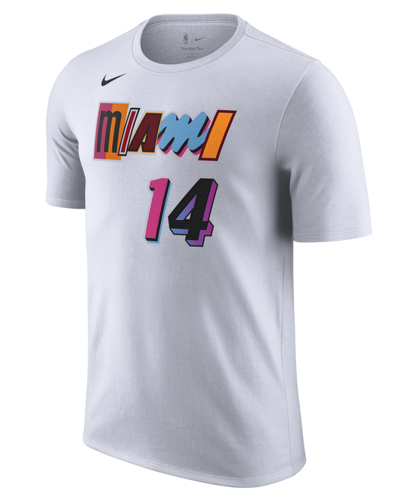 Tyler Herro Nike Miami Mashup Vol. 2 Name & Number Tee Unisex Tee Nike   