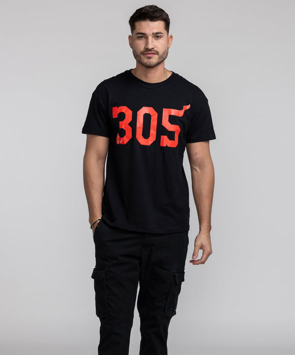 Court Culture 305 Black Tee