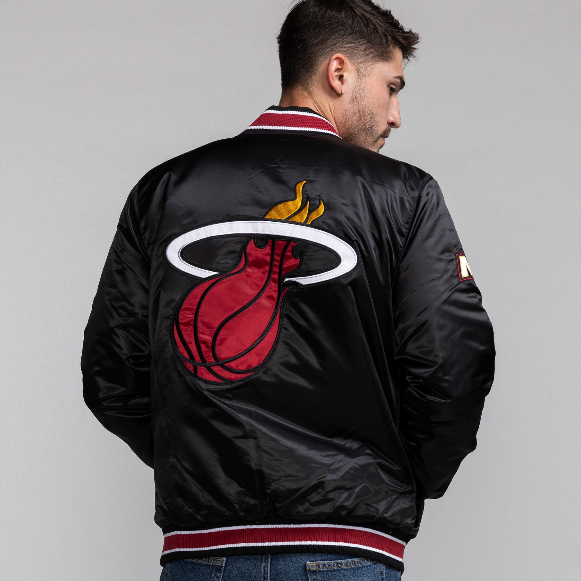 Starter Miami HEAT Reversible Jacket Men's Jacket G-III Sports   