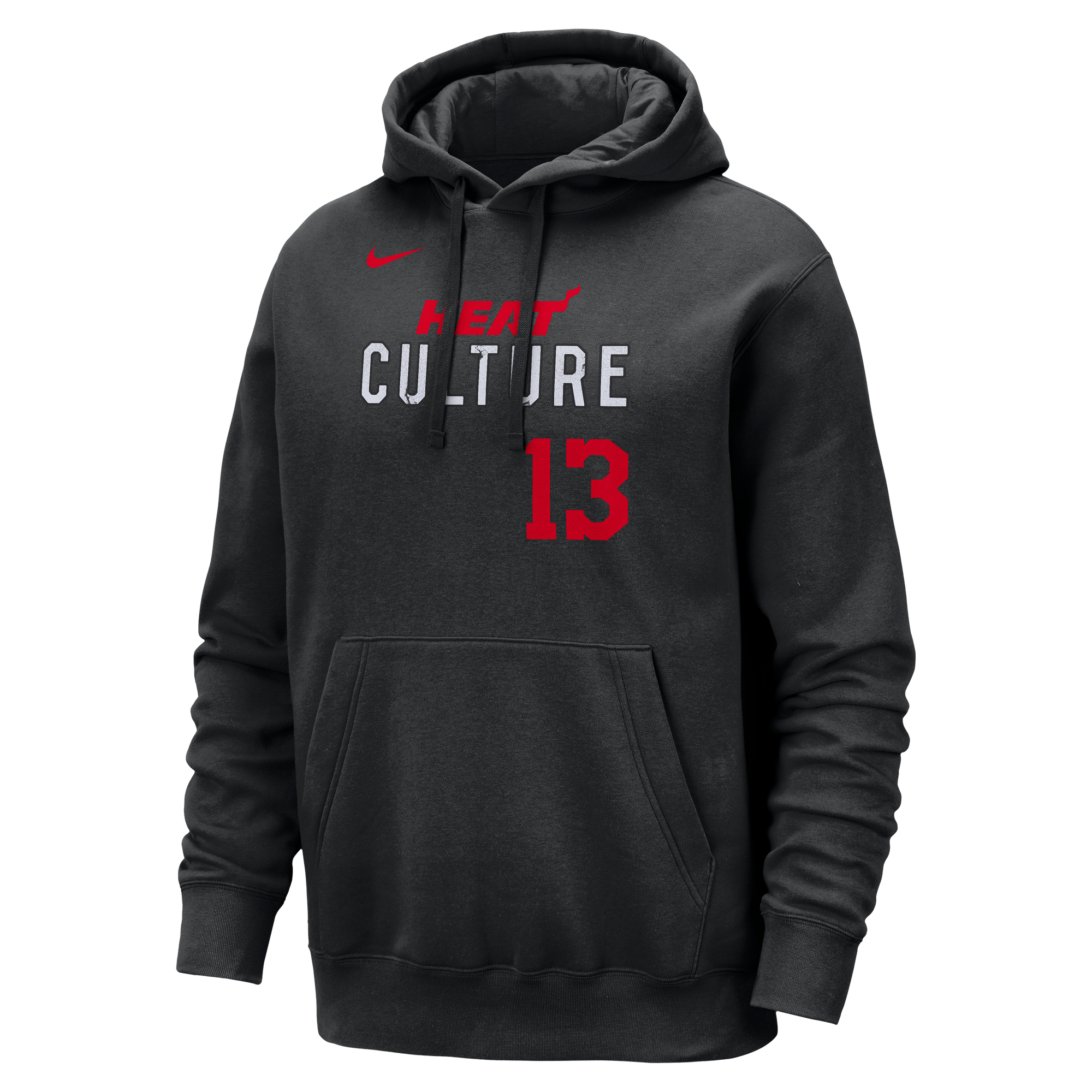 Bam Adebayo Nike HEAT Culture Name & Number Hoodie Men's Hoodie Nike   