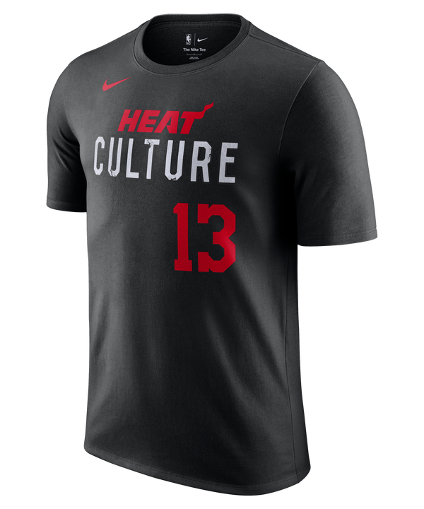 Bam Adebayo Nike HEAT Culture Name & Number Tee Men's Tee Nike   